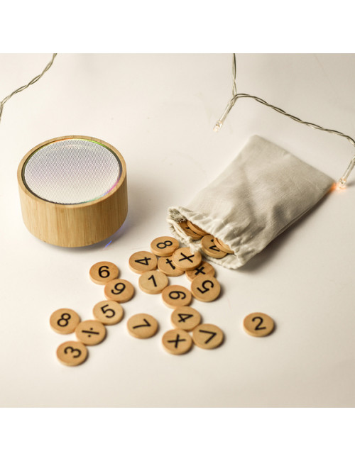 Zestaw do nauki liczenia Count-me-in, beżowy 