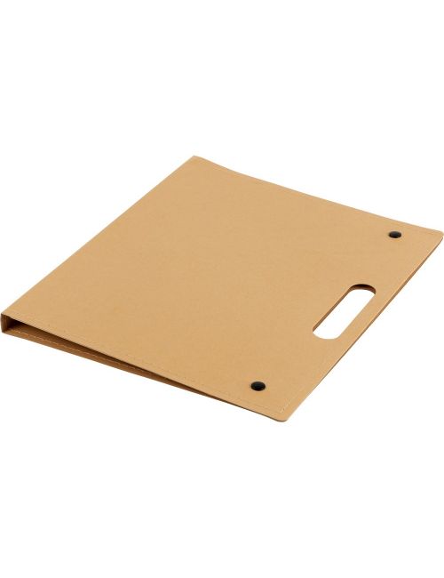 Teczka konferencyjna, notatnik ok. A4, długopis, karteczki samoprzylepne