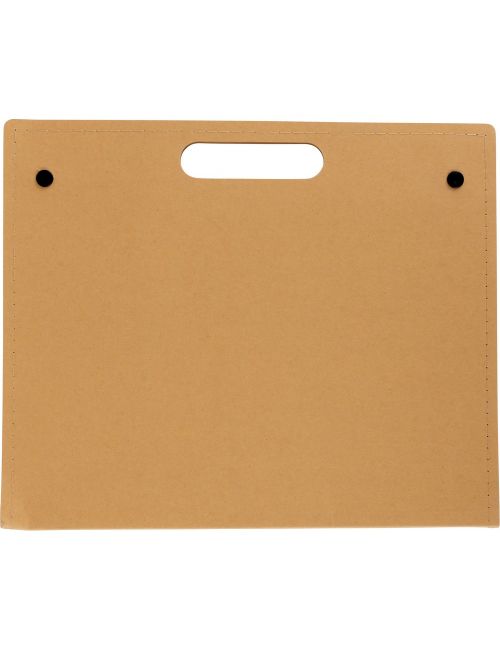 Teczka konferencyjna, notatnik ok. A4, długopis, karteczki samoprzylepne