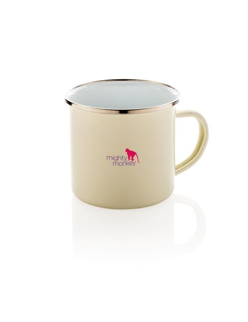 Emaliowany kubek 350 ml w stylu vintage