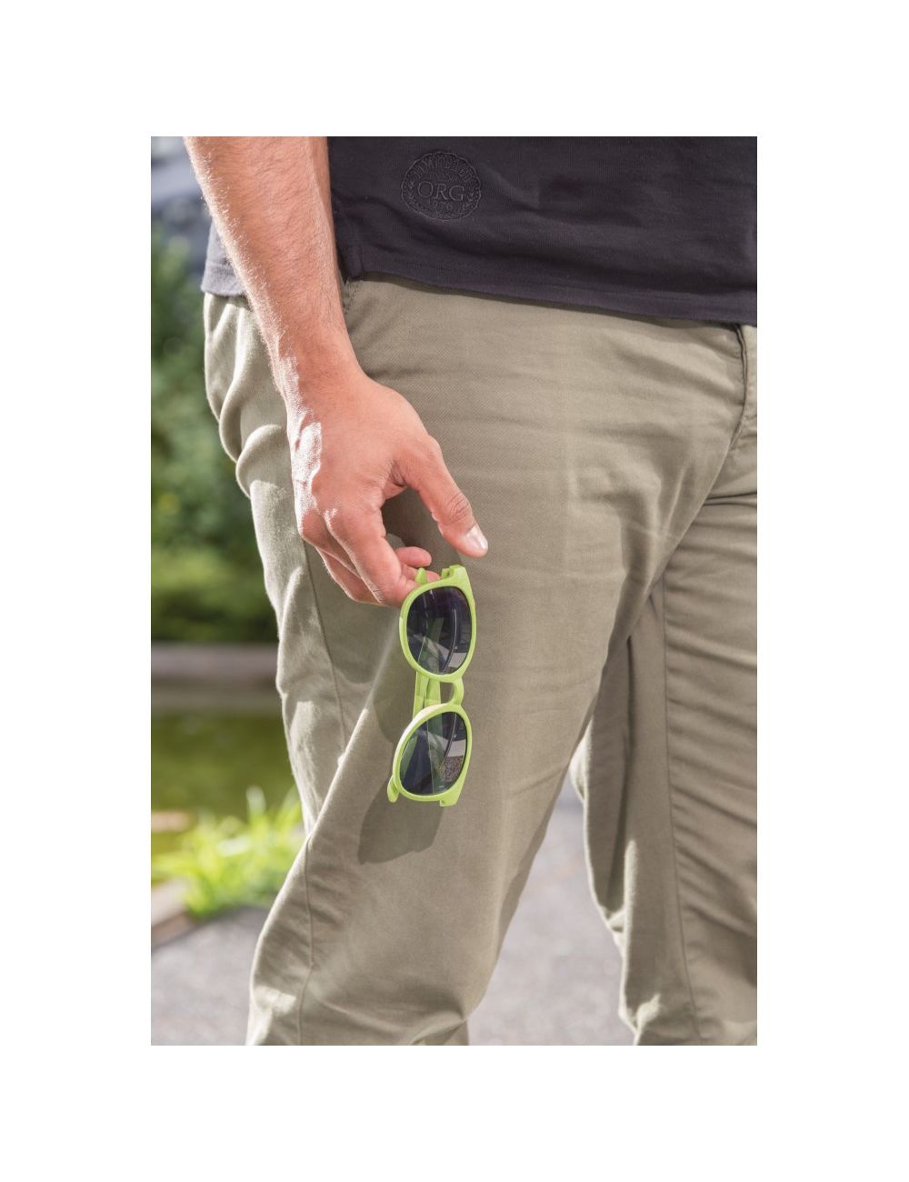 Okulary przeciwsłoneczne ze słomy pszenicznej