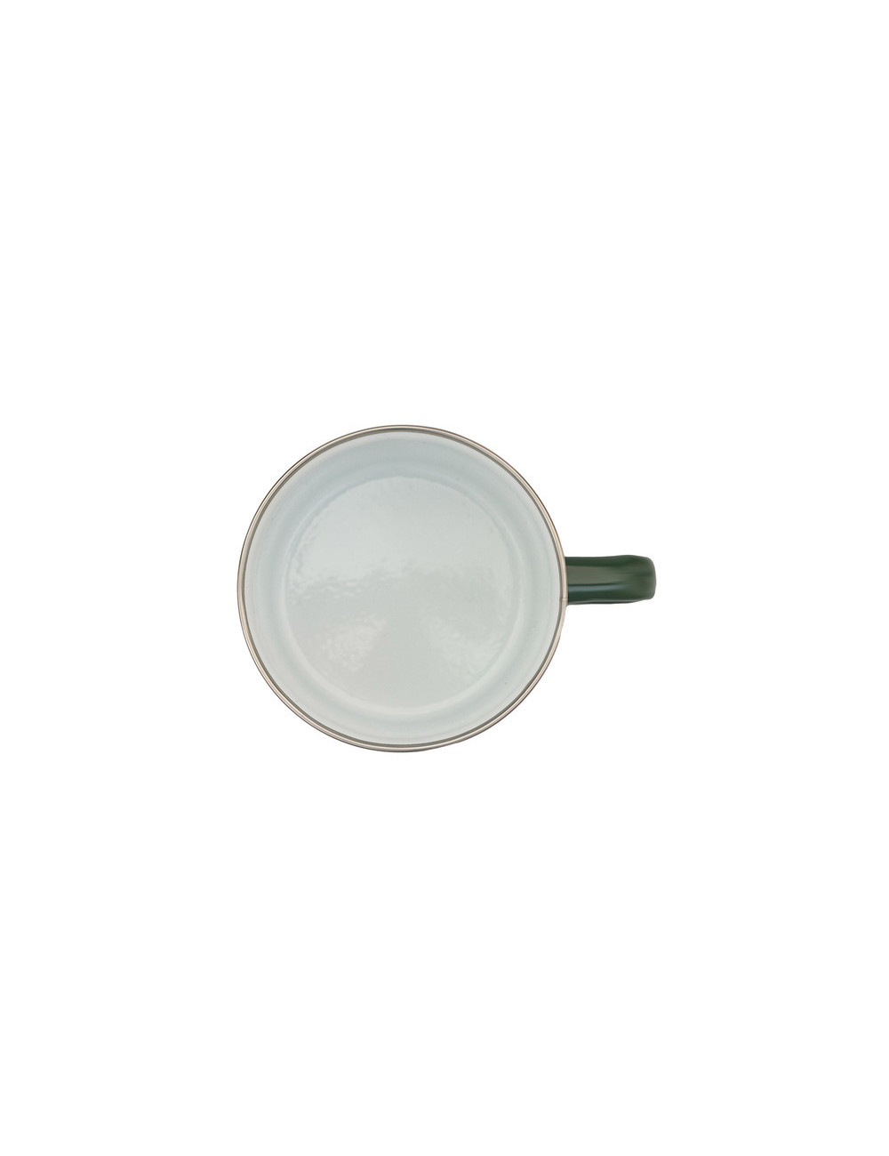 Kubek emaliowany Oldschool 500 ml, zielony 