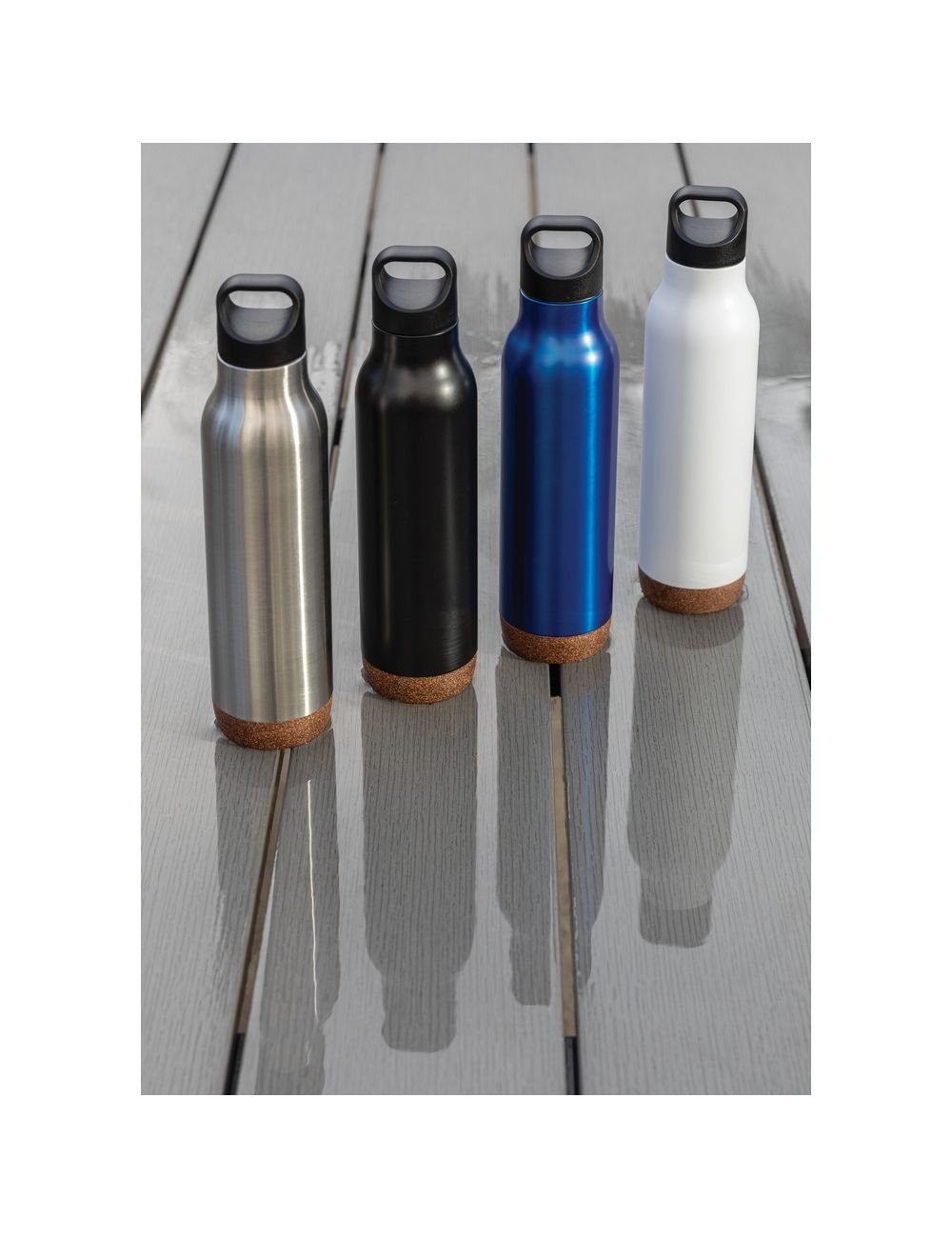 Butelka termiczna 600 ml z korkowym elementem