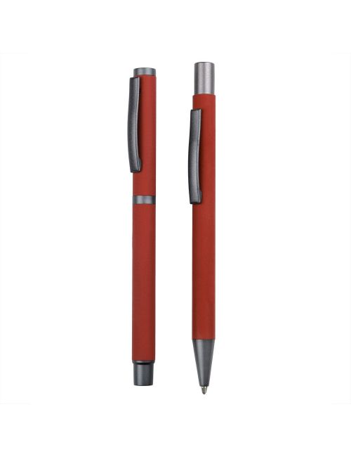 Zestaw piśmienny, długopis i pióro kulkowe | Elliot