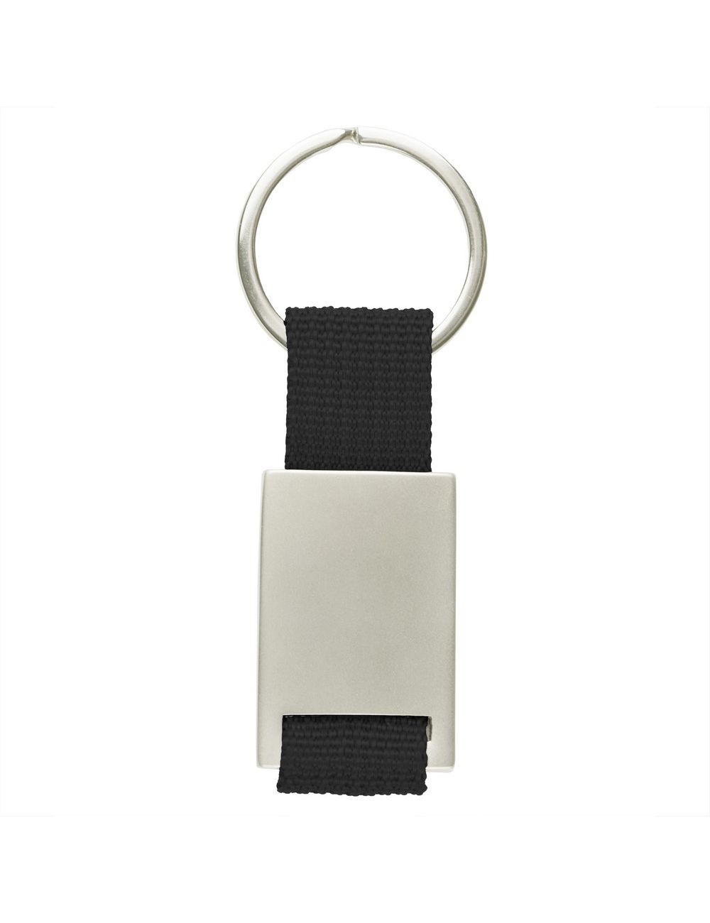 Brelok do kluczy z metalową plakietką | Preston