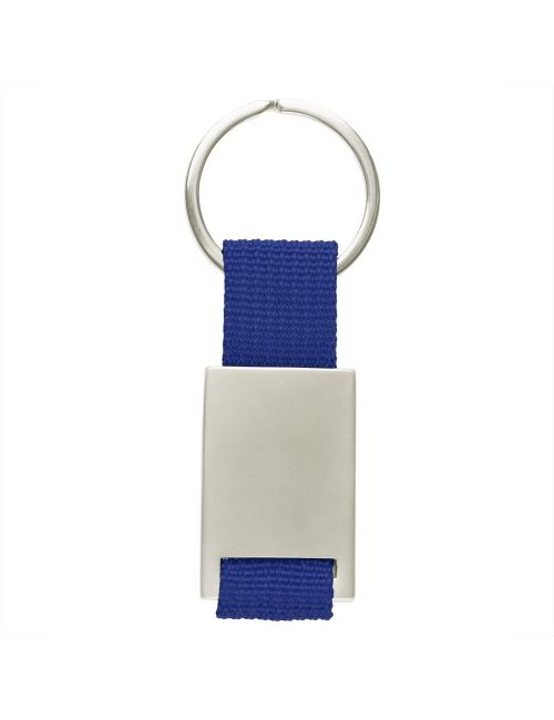 Brelok do kluczy z metalową plakietką | Preston