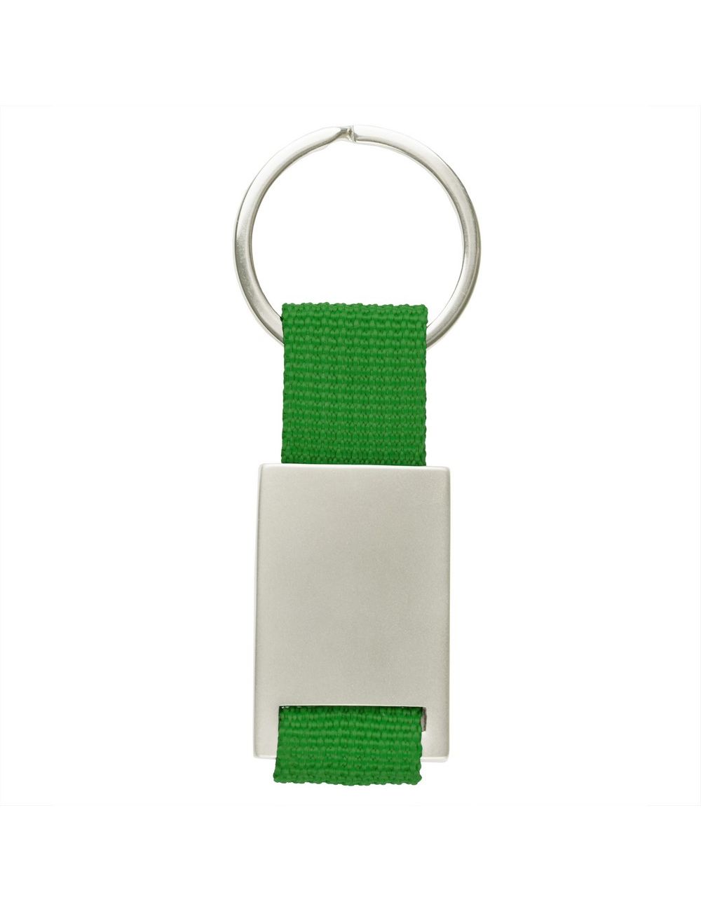 Brelok do kluczy z metalową plakietką | Preston