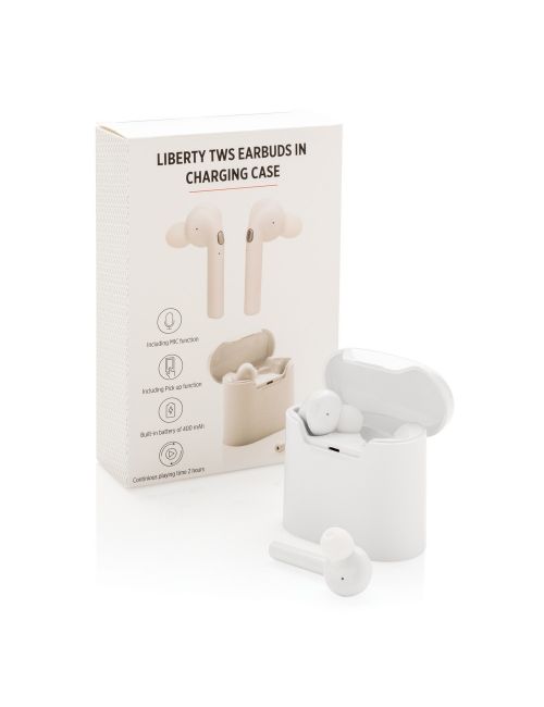 Bezprzewodowe słuchawki douszne Liberty