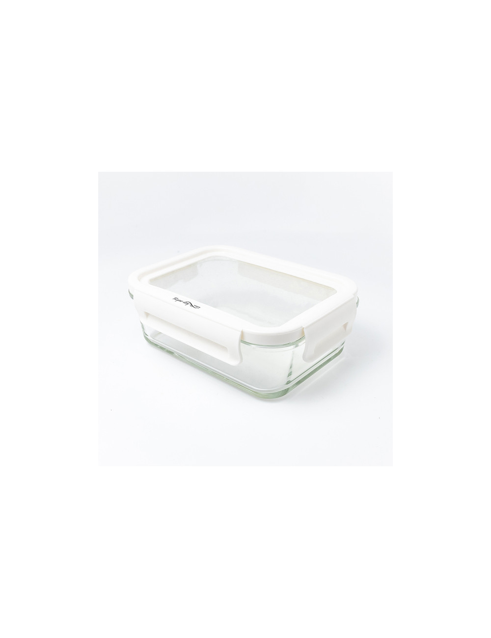 Lunch box Delect 900 ml, biały/transparentny