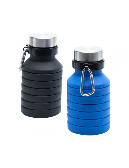 Składany bidon sportowy Makalu 550ml, czarny 