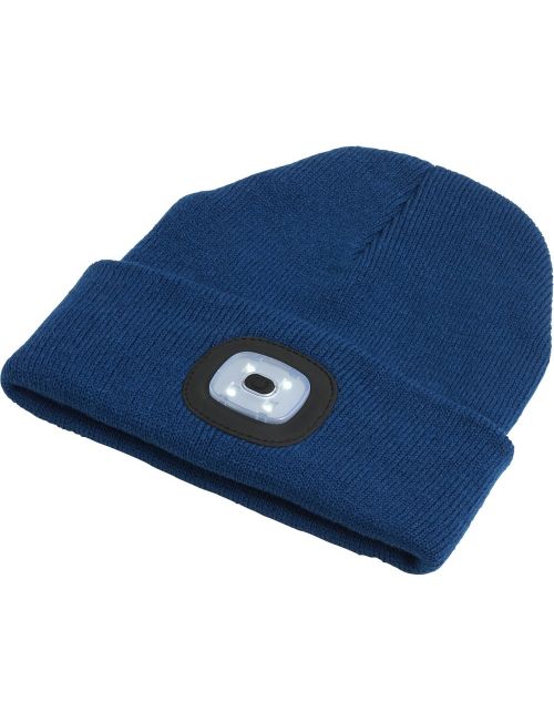 Czapka zimowa ze światłem COB