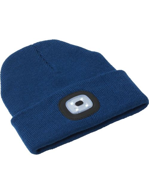 Czapka zimowa ze światłem COB