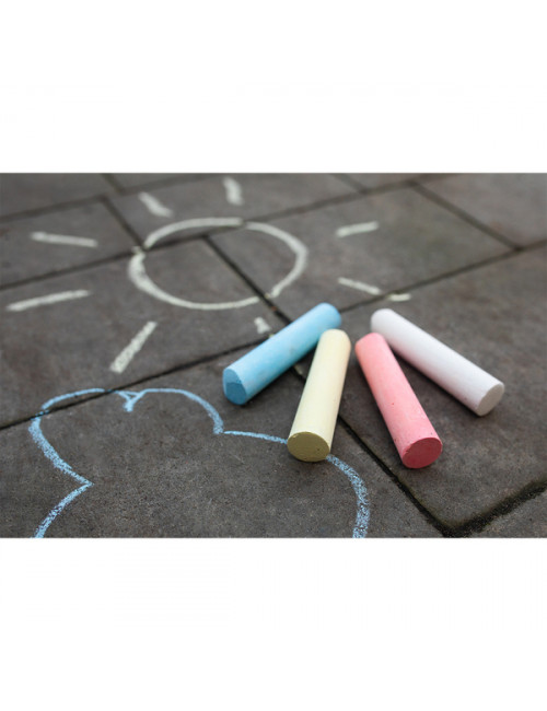 Zestaw kredy Streetart, beżowy 