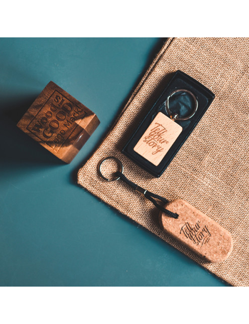 Brelok korkowy Plivat, beżowy 