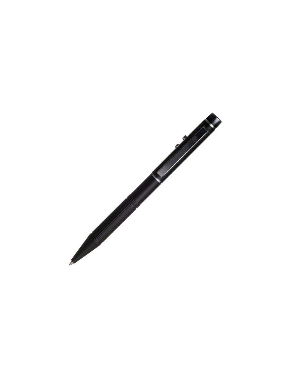 Długopis ze wskaźnikiem laserowym Stellar, czarny 