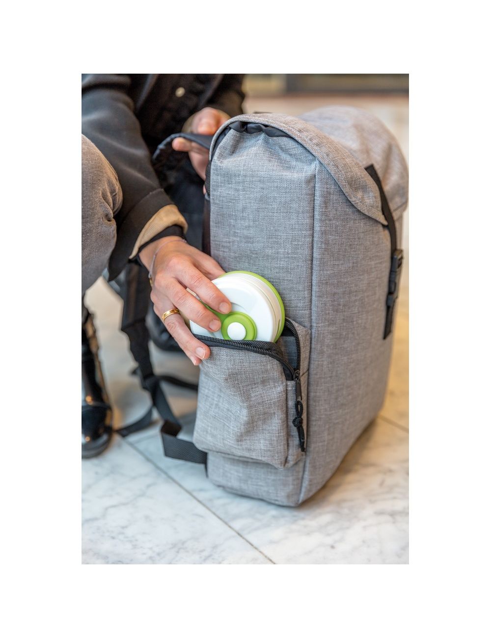 Składany kubek podróżny 350 ml