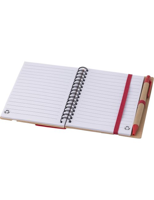 Zestaw do notatek, notatnik, długopis, linijka, karteczki samoprzylepne