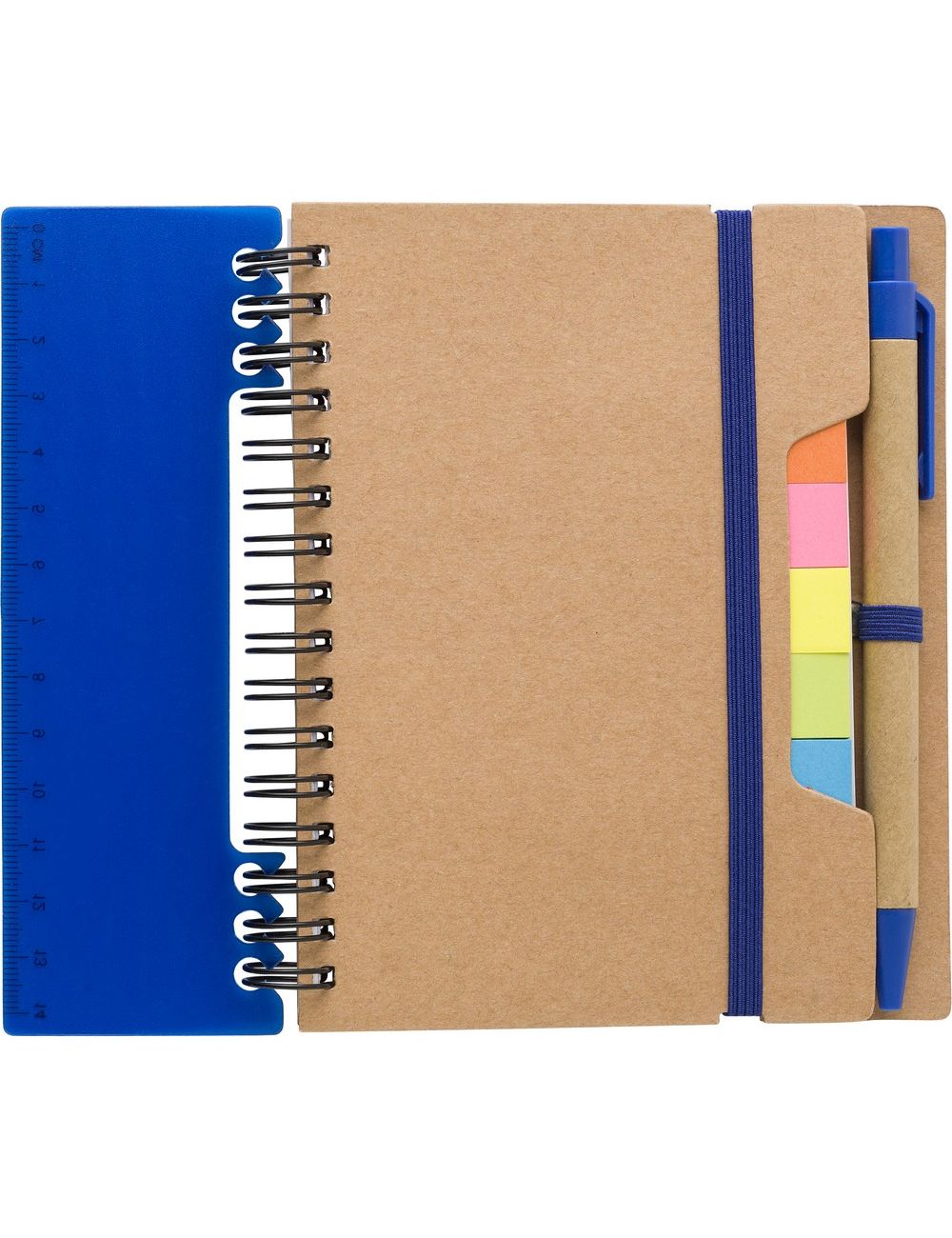 Zestaw do notatek, notatnik, długopis, linijka,...