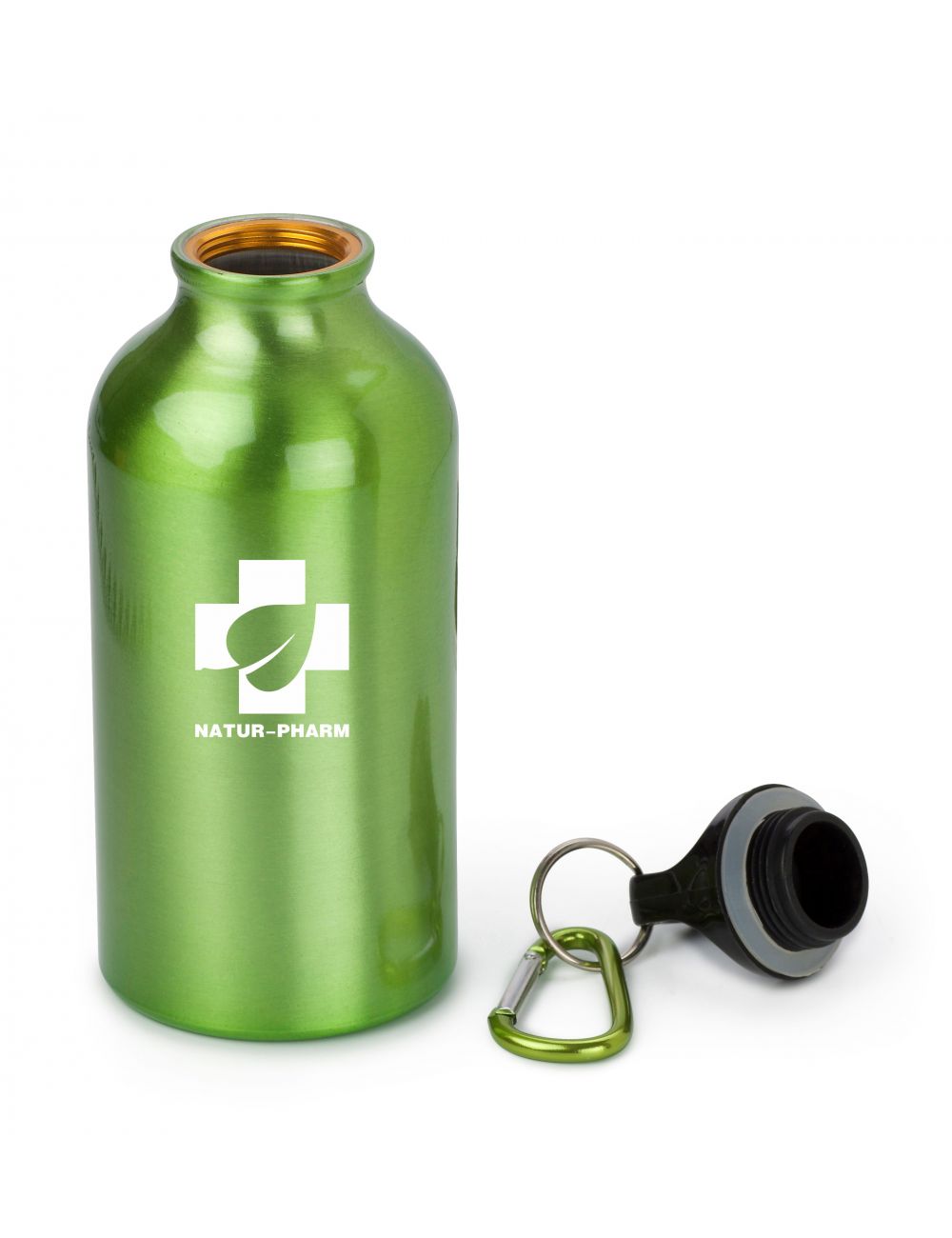 Butelka sportowa 400 ml z karabińczykiem