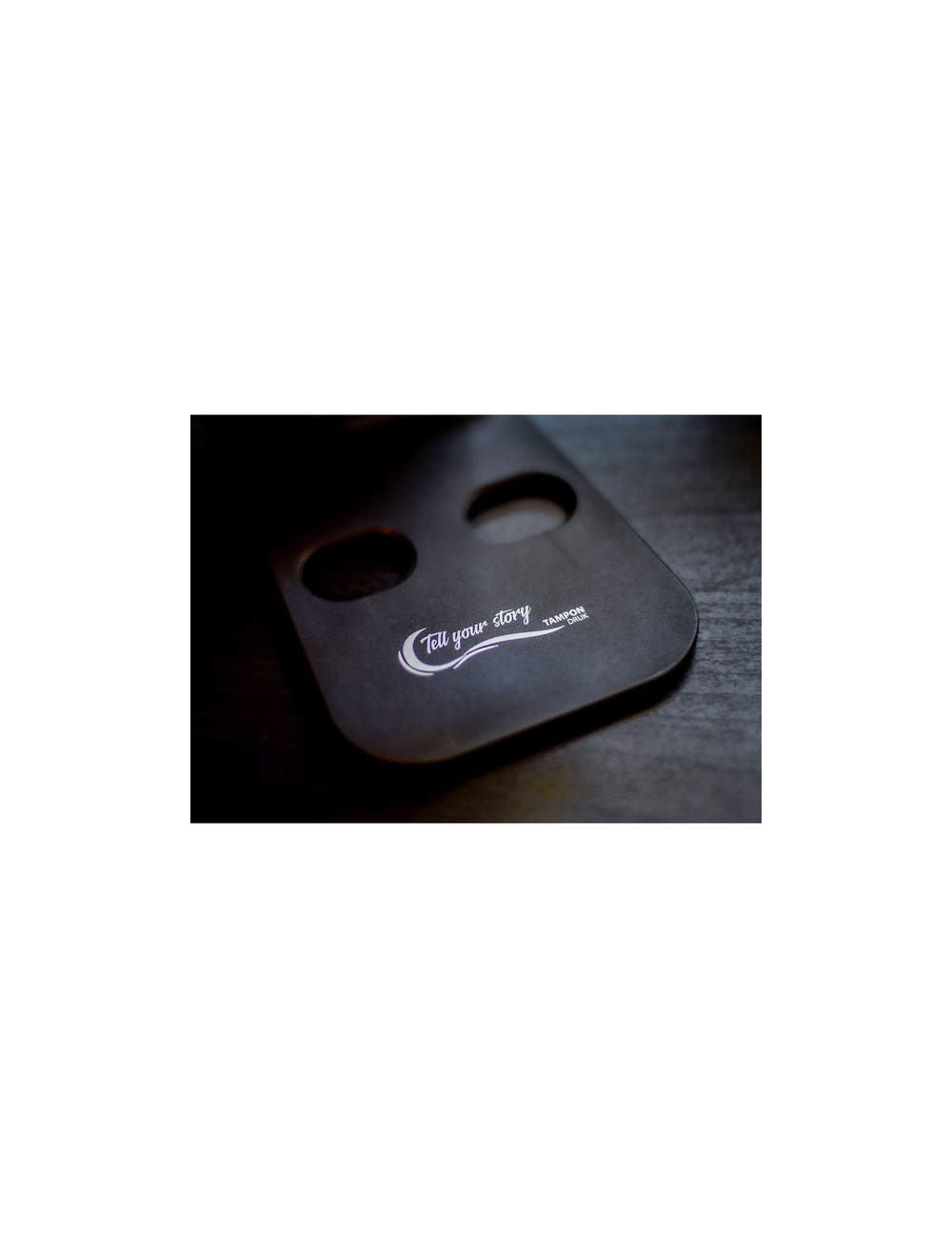 Stojak do telefonu Gimo, czarny 