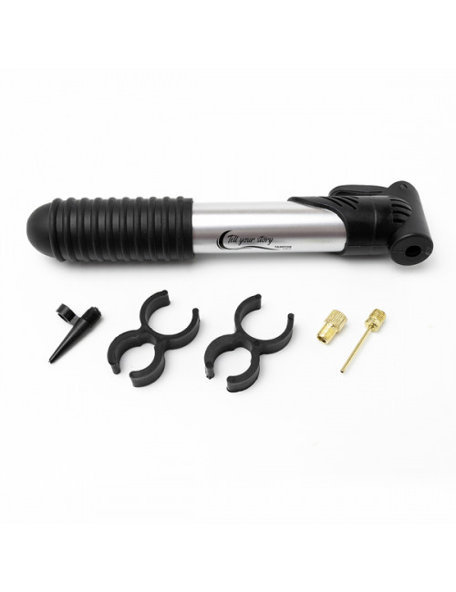 Pompka do roweru, czarny 