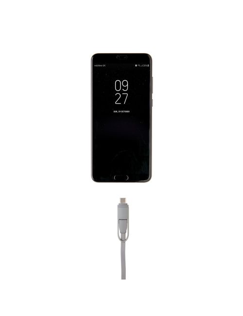 Zwijany kabel do ładowania i synchronizacji 3 w 1