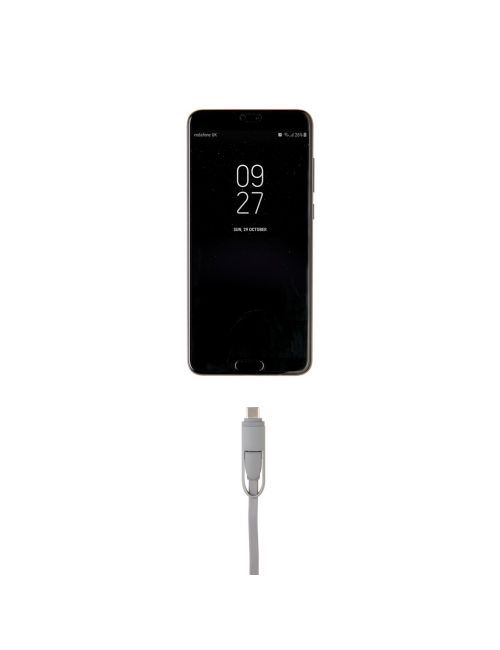 Zwijany kabel do ładowania i synchronizacji 3 w 1