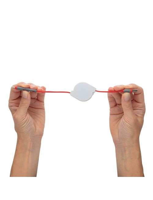 Zwijany kabel do ładowania i synchronizacji 3 w 1