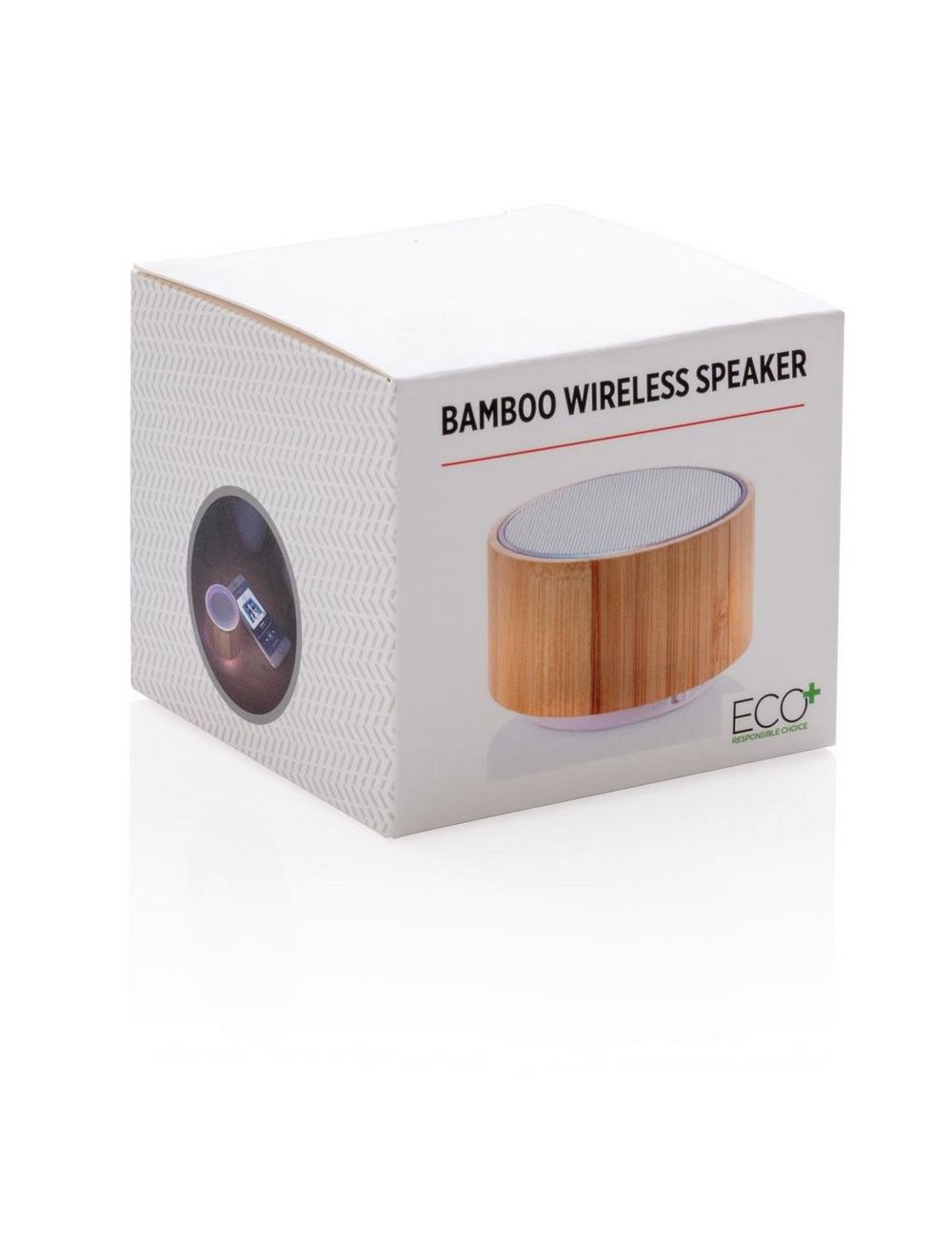 Bambusowy głośnik bezprzewodowy 3W