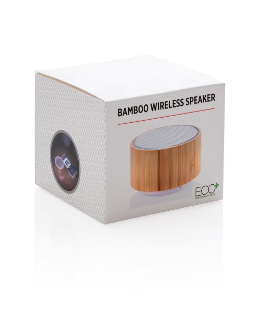 Bambusowy głośnik bezprzewodowy 3W