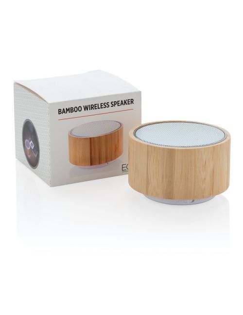 Bambusowy głośnik bezprzewodowy 3W