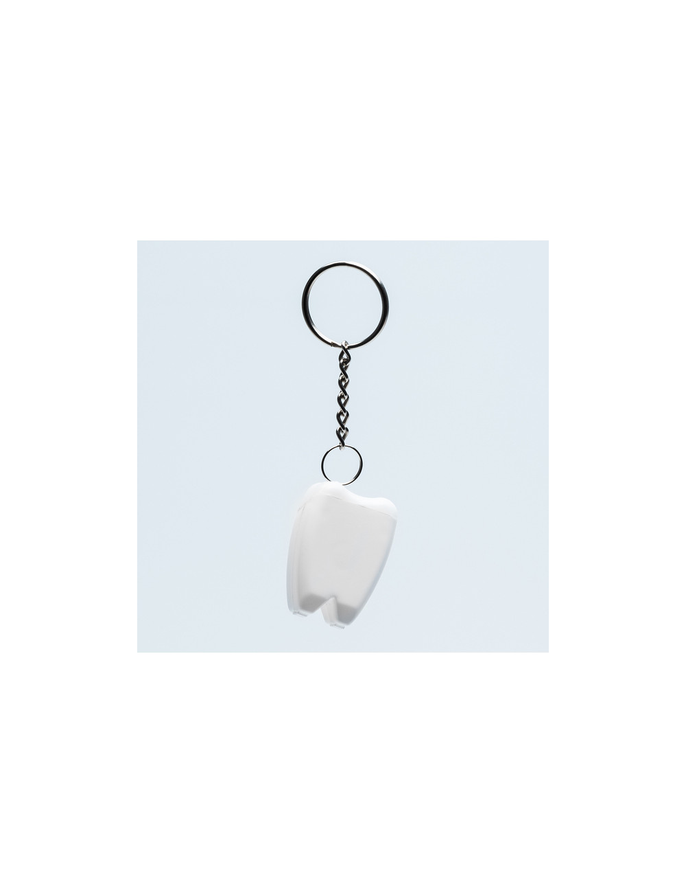 Brelok Toothy z nicią dentystyczną, biały 