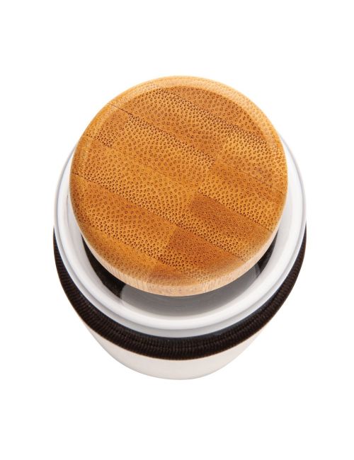 Szklana butelka 550 ml w pokrowcu