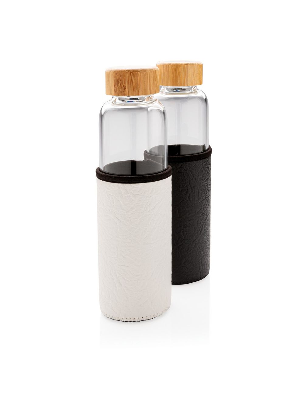 Szklana butelka 550 ml w pokrowcu