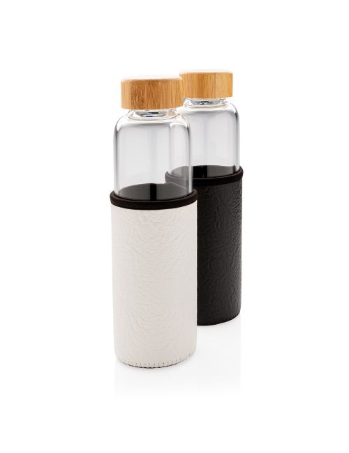 Szklana butelka 550 ml w pokrowcu