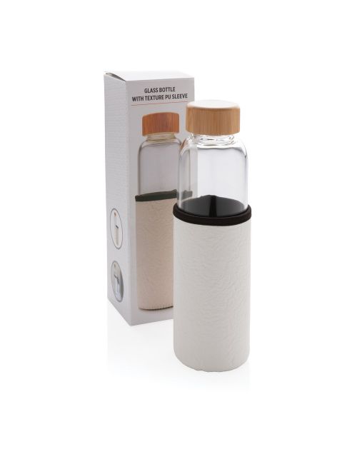 Szklana butelka 550 ml w pokrowcu