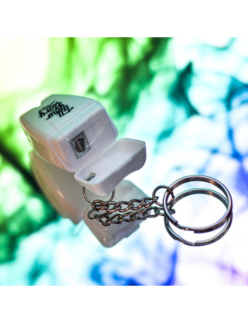 Brelok Toothy z nicią dentystyczną, biały 