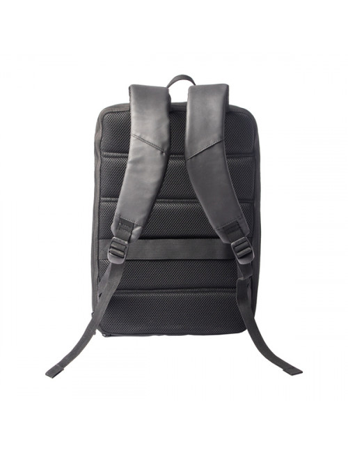 Plecak usztywniany na laptop Indio, grafitowy 