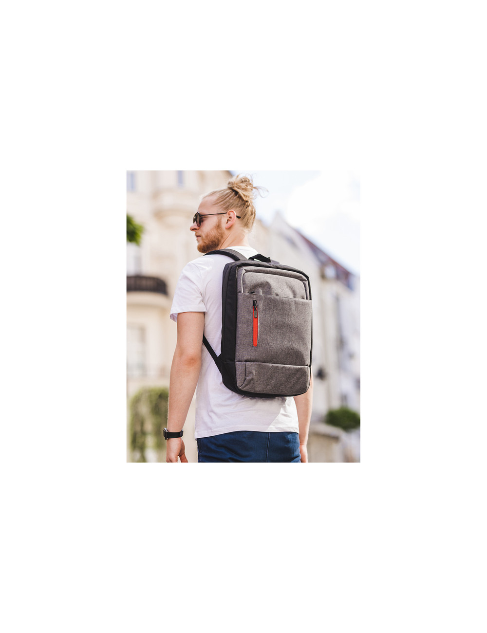 Plecak na laptop Taranto, szary