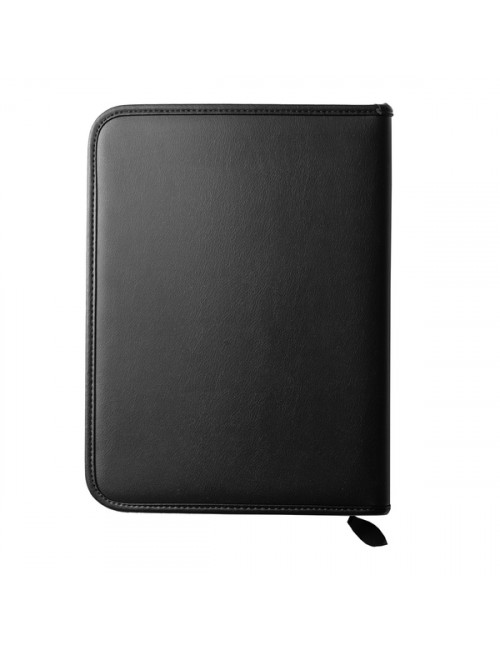 Teczka konferencyjna na zamek Solarino, czarny 