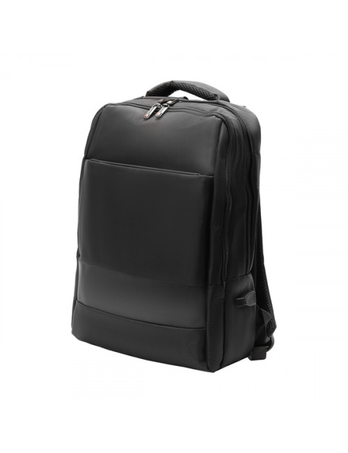 Plecak dwukomorowy na laptop Oxnard, czarny