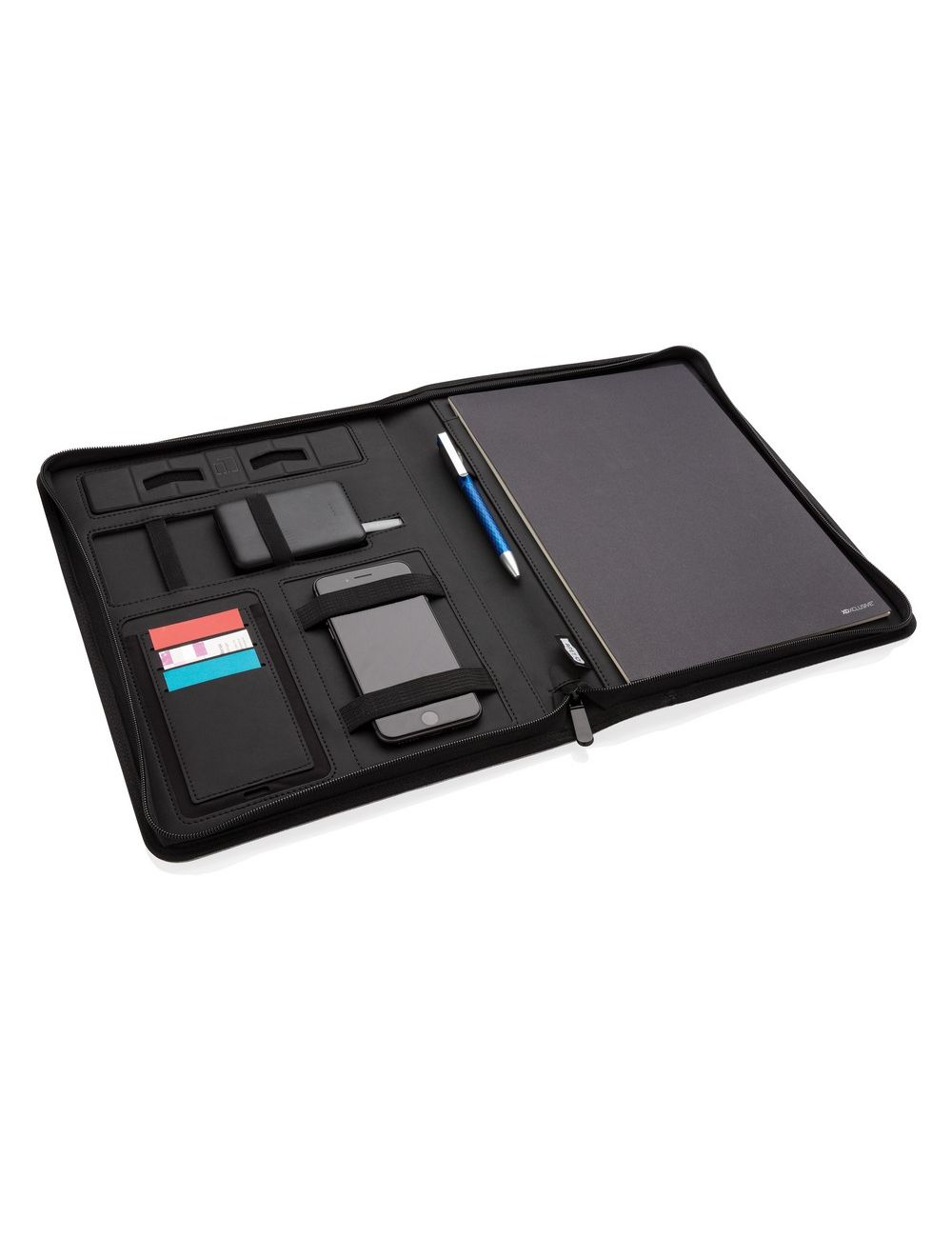 Teczka konferencyjna, power bank 5000 mAh