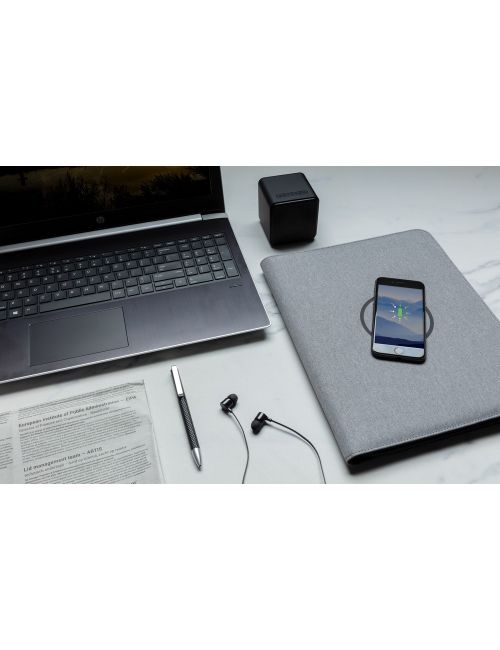 Teczka konferencyjna, power bank 5000 mAh