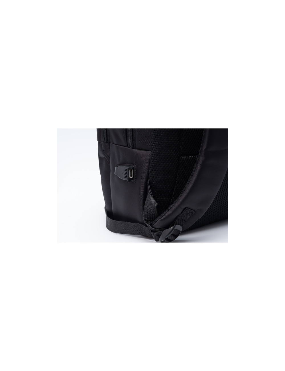 Plecak dwukomorowy na laptop Oxnard, czarny