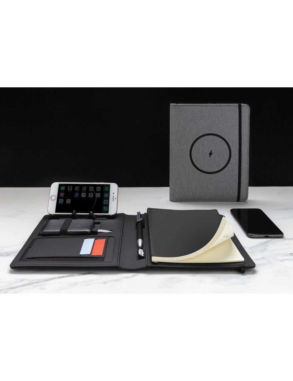 Teczka konferencyjna A5 Air, power bank 5000 mAh