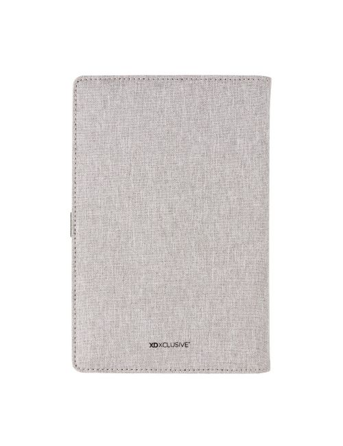 Notatnik A5 rPET, ładowarka bezprzewodowa 5W Air