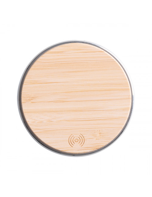 Ładowarka indukcyjna Top Bamboo, brązowy 