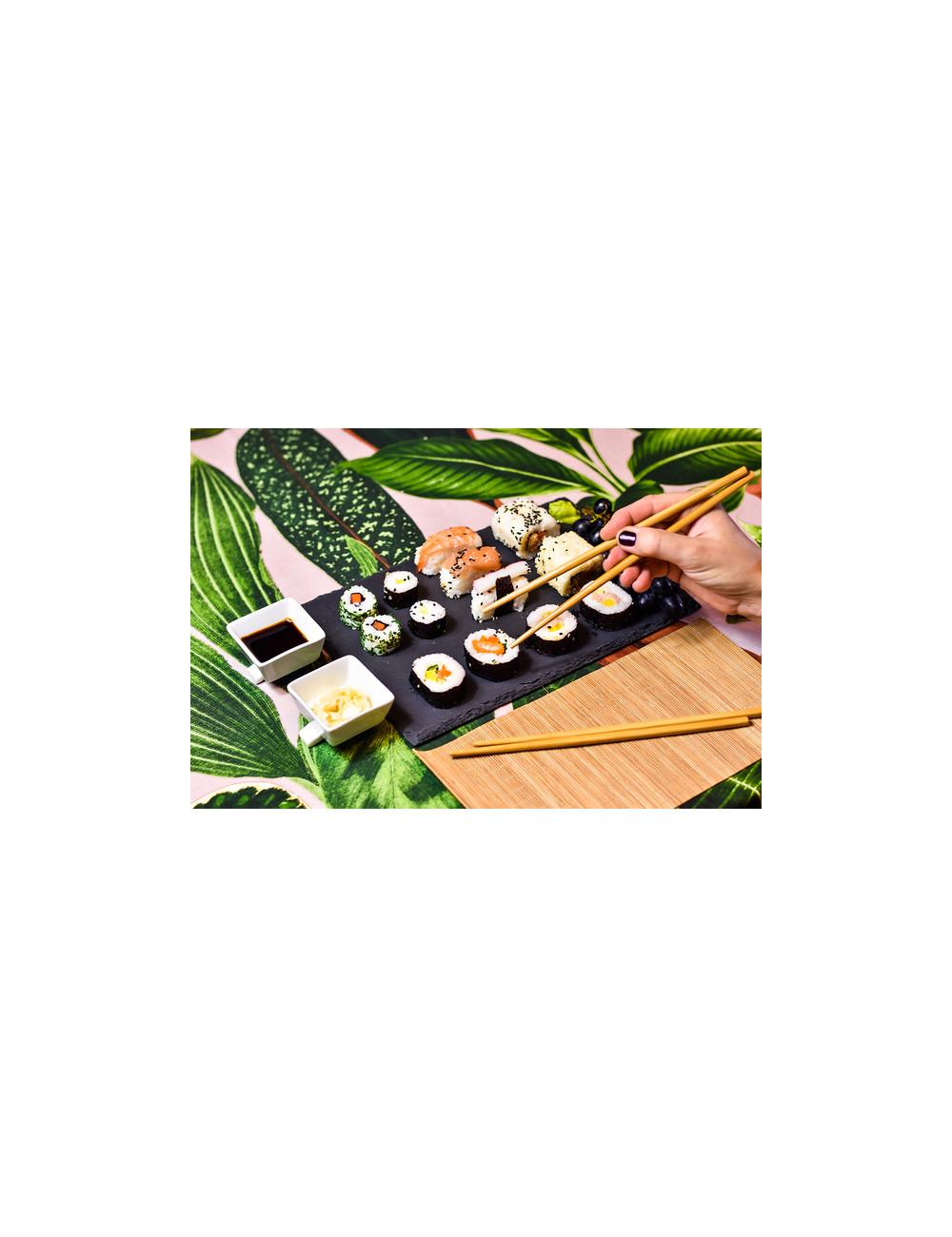 Zestaw do sushi Temaki, czarny 