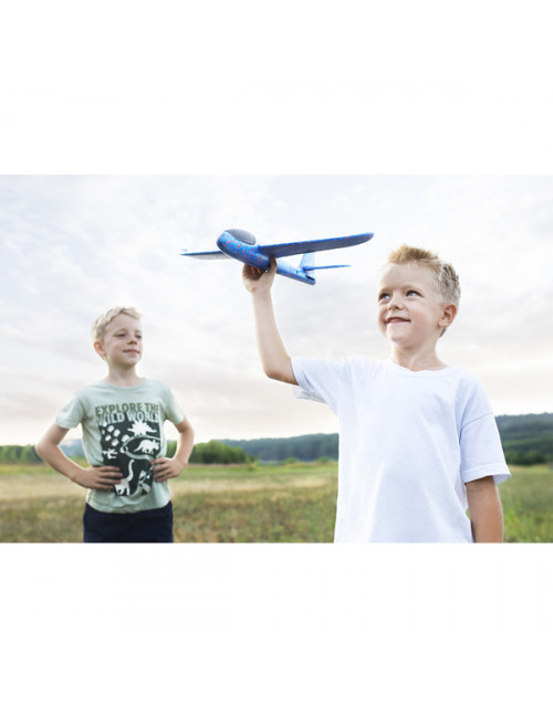 Samolot rzutka Glider, niebieski 