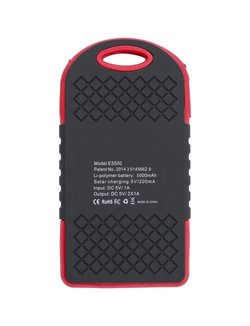 Power bank 4000 mAh, ładowarka słoneczna